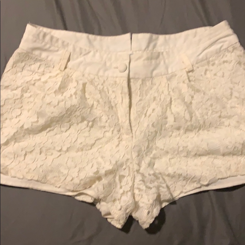 Lace boutique shorts